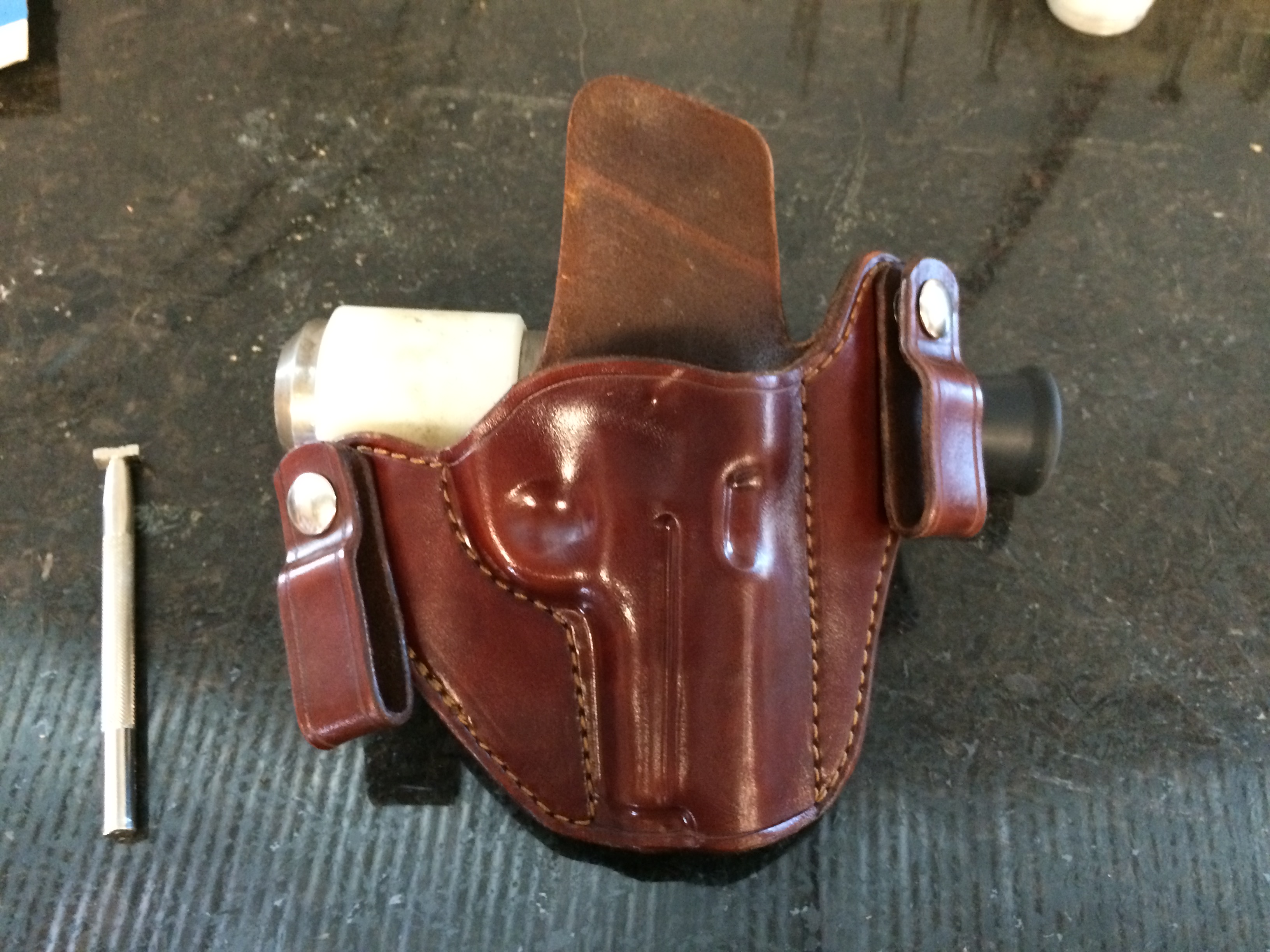 Belt Loop High Ride In The Waistband IWB Premium Leather Holster